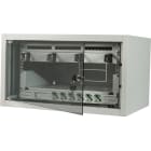 FANTON - Kit quadro cat.6 6U 24 utenze, colore grigio