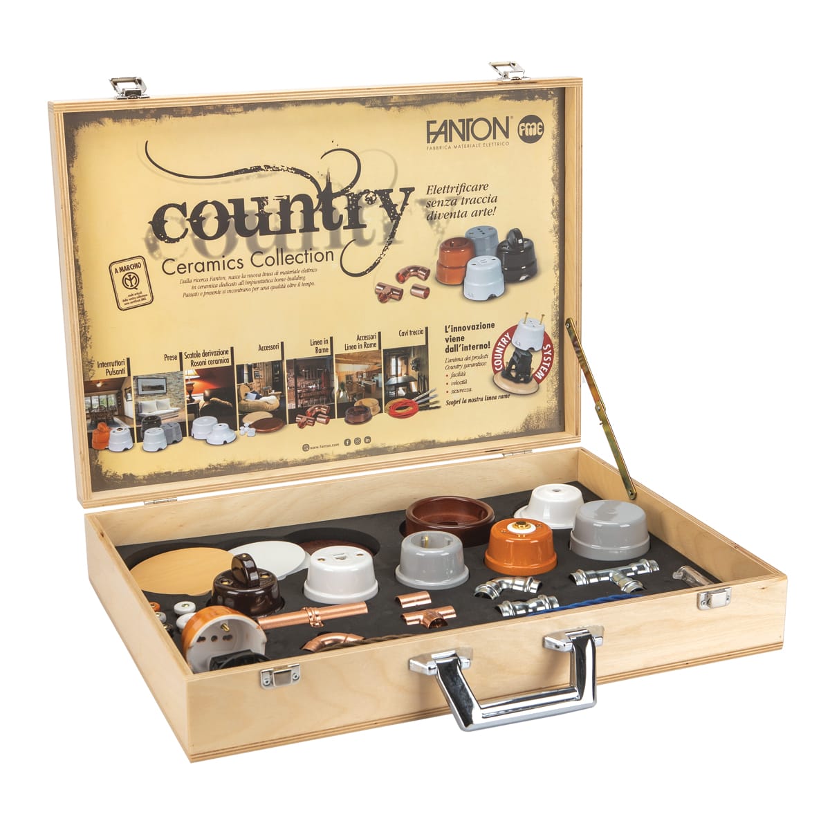 FANTON - Valigetta espositiva linea COUNTRY