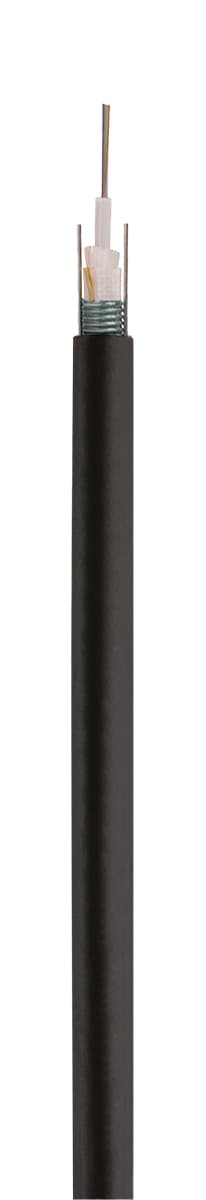 FANTON - Cavo fibra ottica armata OS2 4f., guaina PE