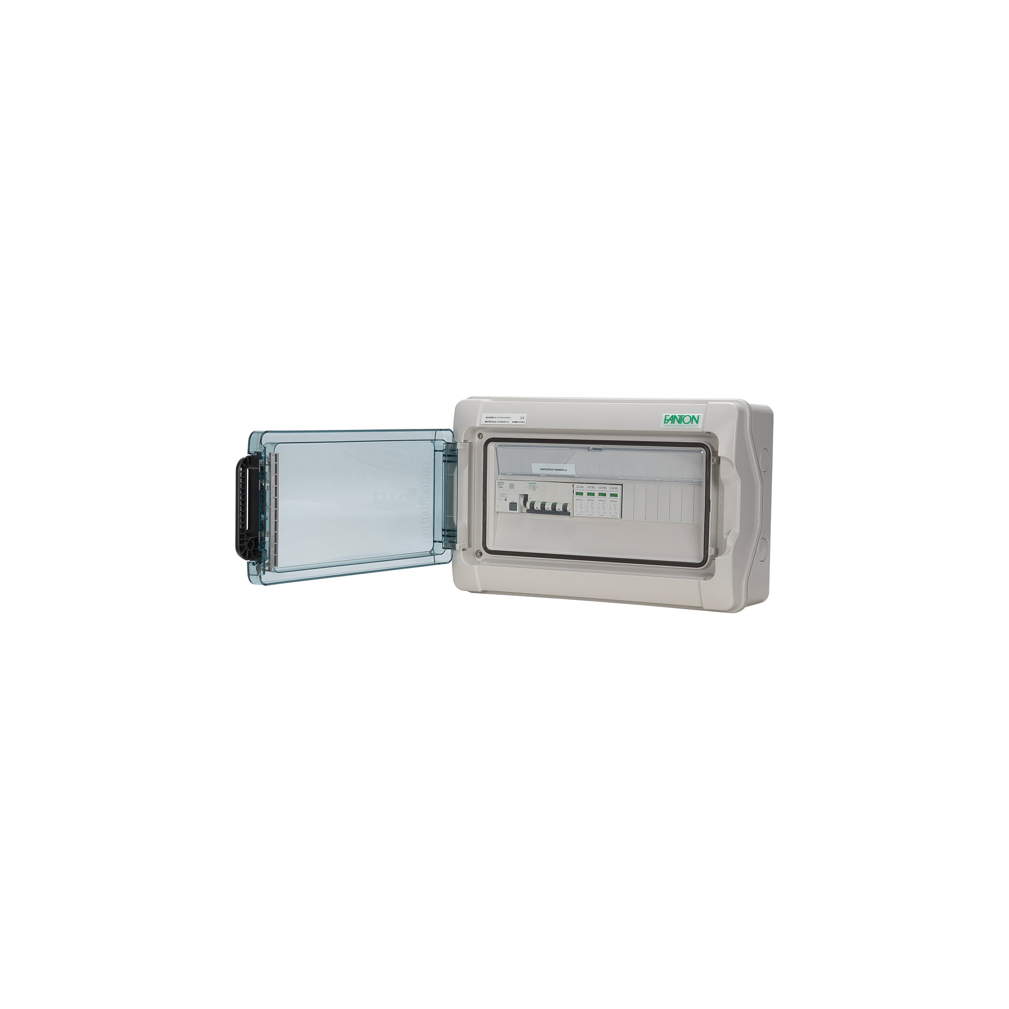 FANTON - Quadro FV AC trifase 20A 11kW, I/U con pressacavi