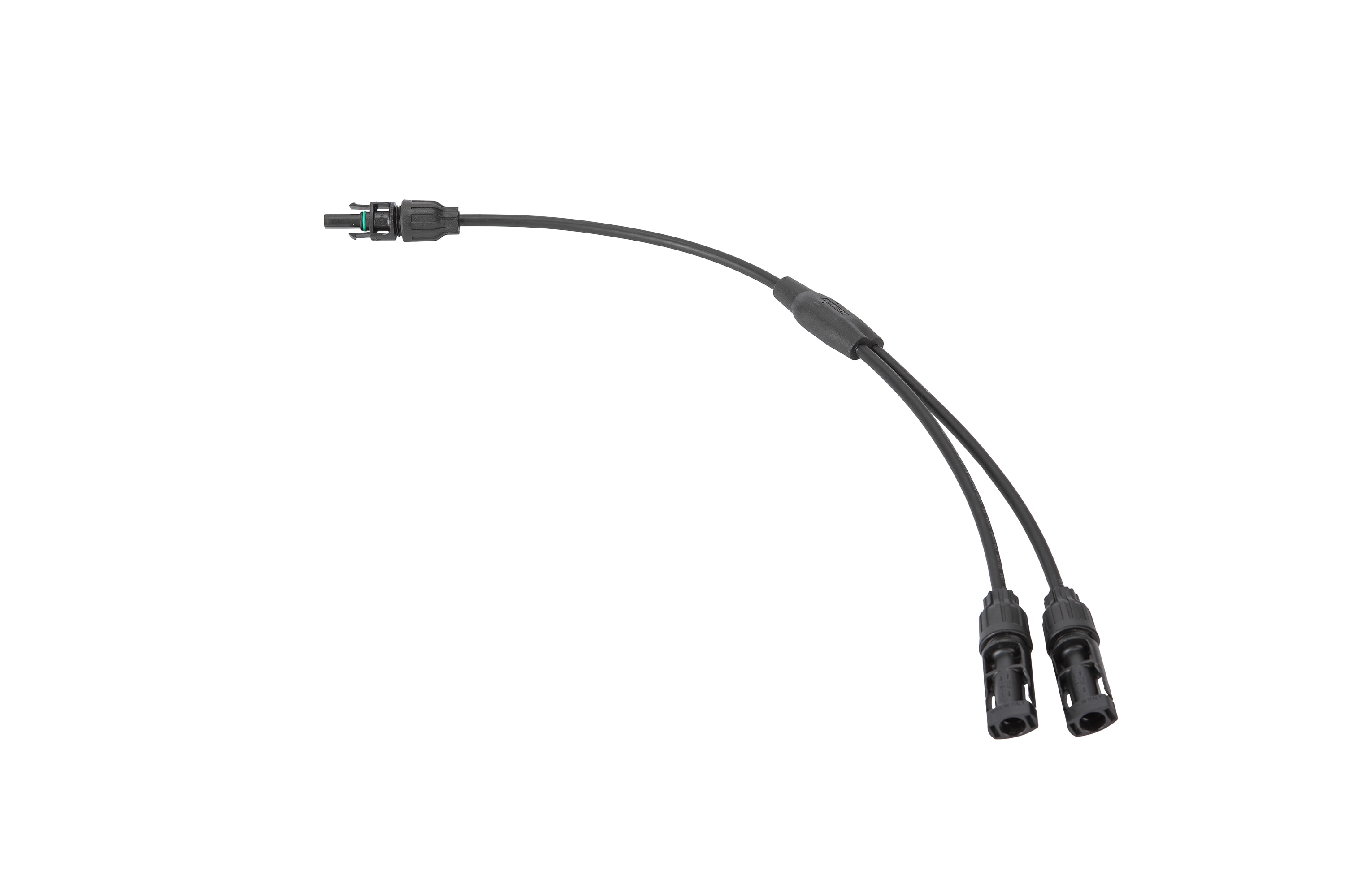 FANTON - Giunto fotovoltaico a Y 0,2m cavo solare 6mm, 2 maschi + 1 femmina FMC4, colore nero A99942-20