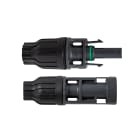 FANTON - Coppia connettori fotovoltaici FAST 1 maschio + 1 femmina FMC4, maschio apribile con utensile, per cavo sez.46mm - conf.1 coppia