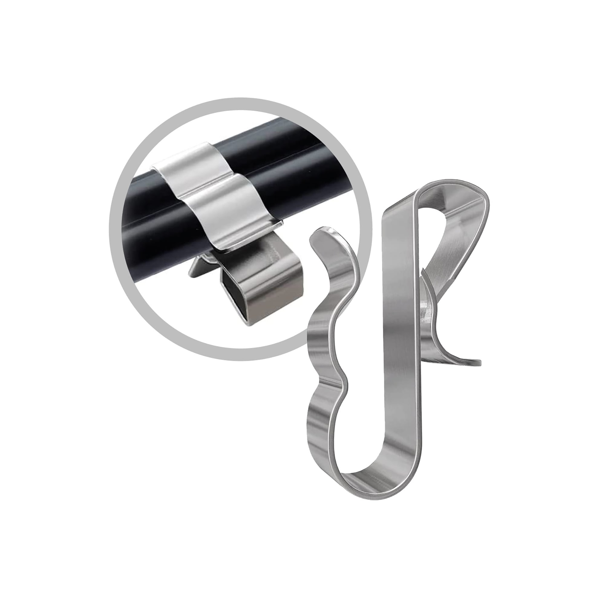 FANTON - Kit 50 clip fermacavo per cavo fotovoltaico