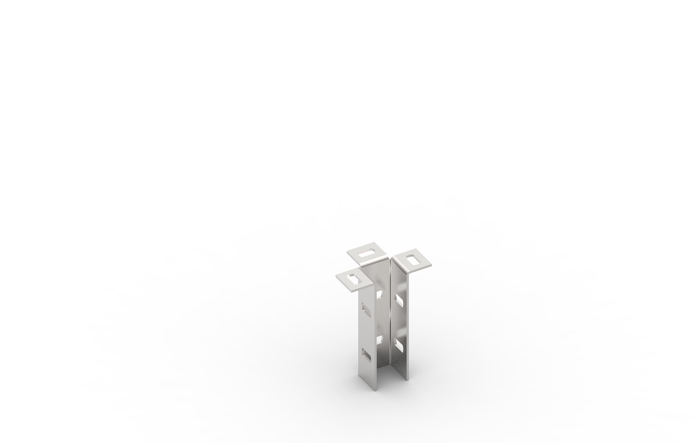 FEMI-CZ - SUPPORTO 13-U 7/42 PIEGATO   25X25-2.0 I