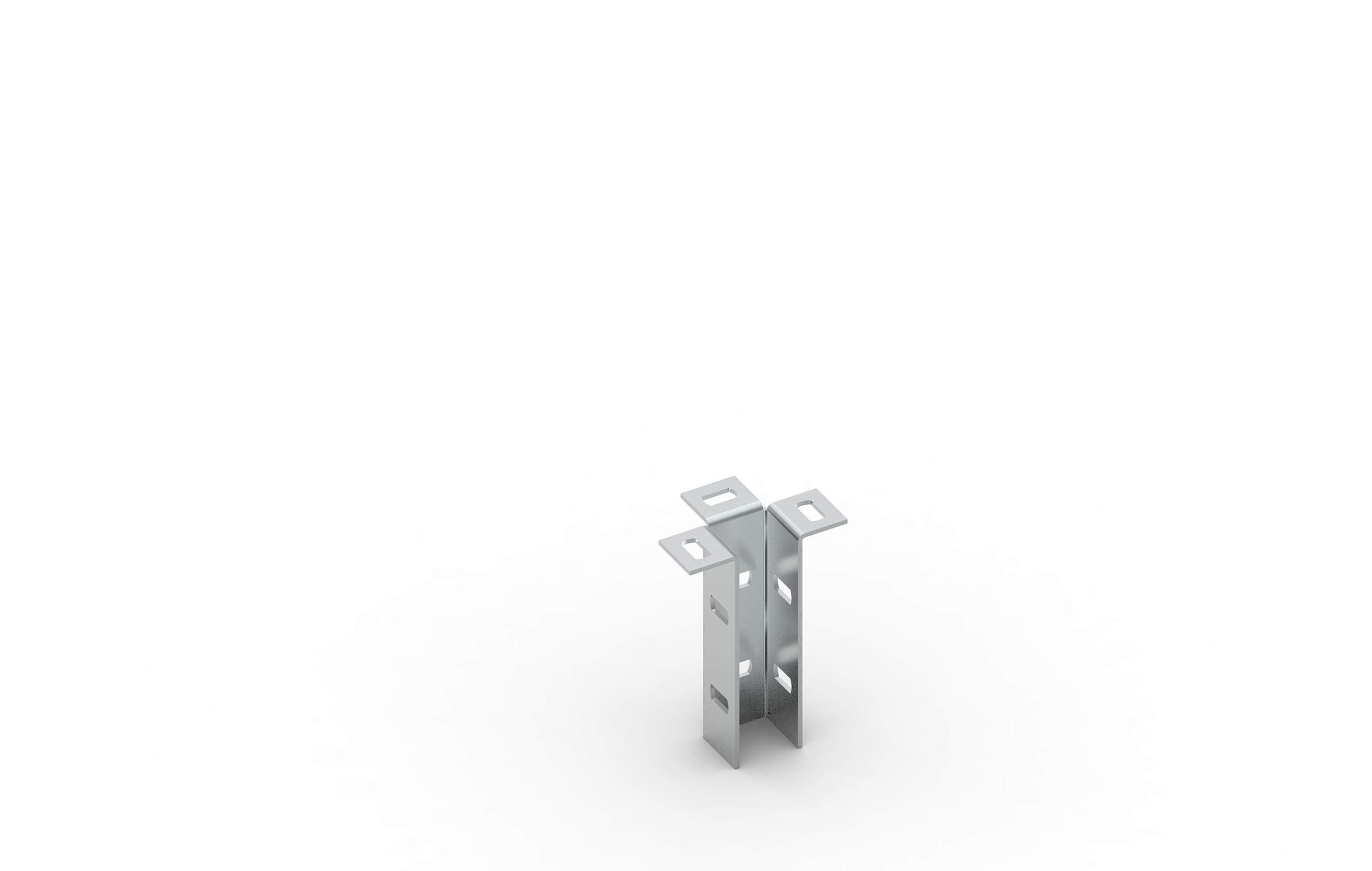FEMI-CZ - SUPPORTO 13-U 7/42 PIEGATO   25X25-2.0 S