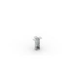 FEMI-CZ - SUPPORTO 13-U 7/42 PIEGATO 25X25-2.0 S