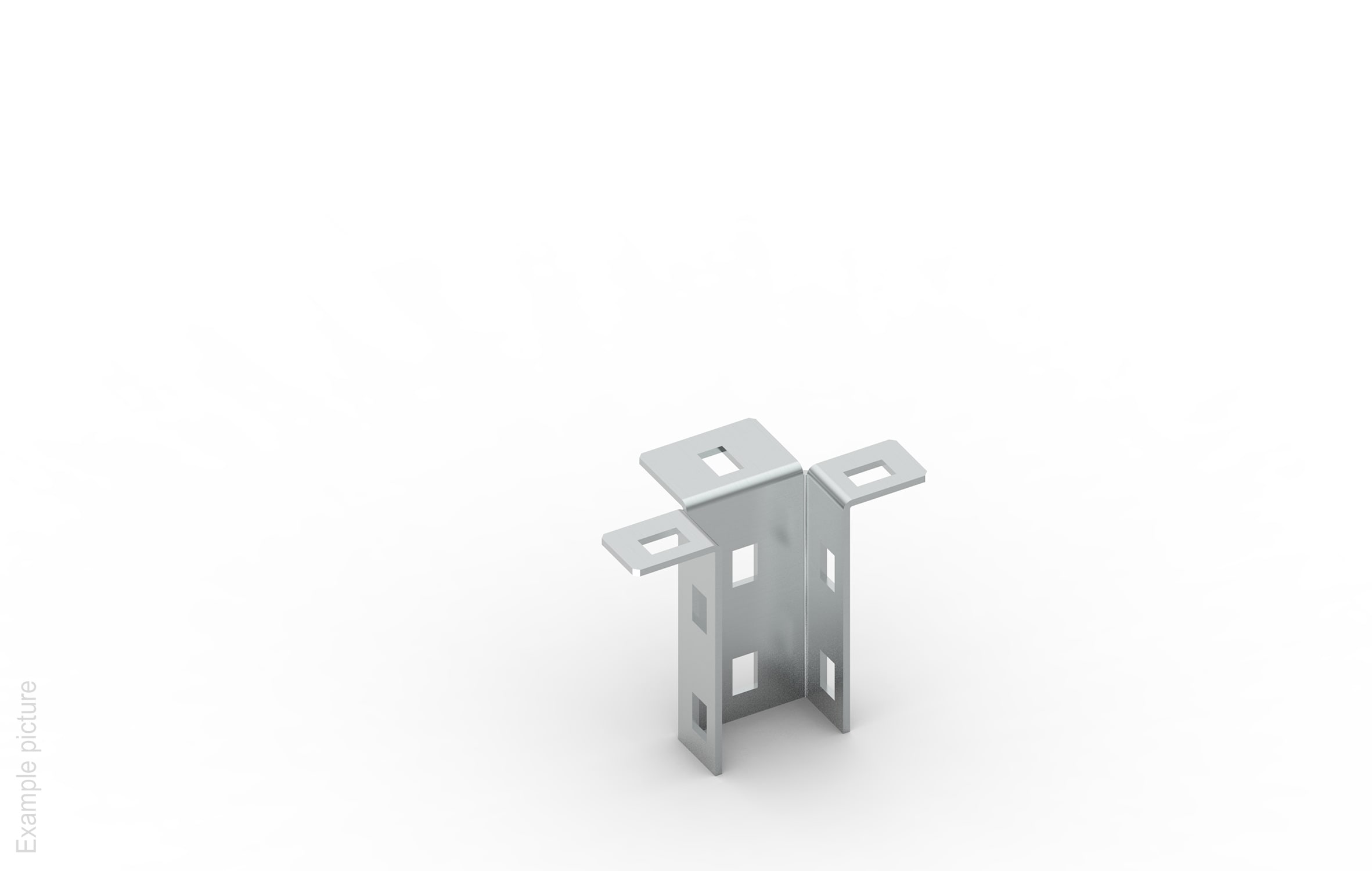 FEMI-CZ - SUPPORTO 14-C 11/50 PIEGATO  50X30-3.0 S