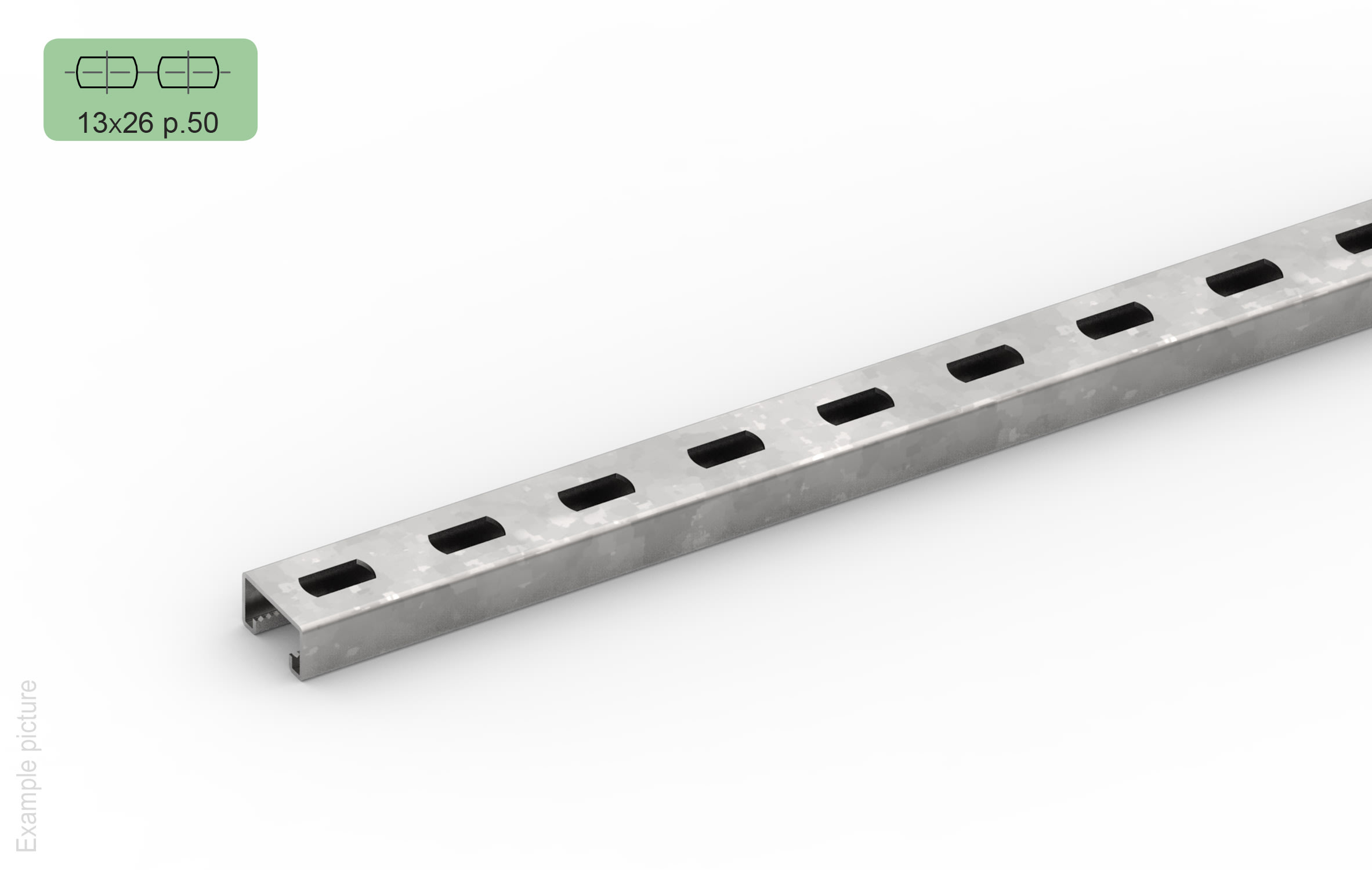 FEMI-CZ - PROFILATO  UR1  F.BASE    40X22-2.0 3M Z