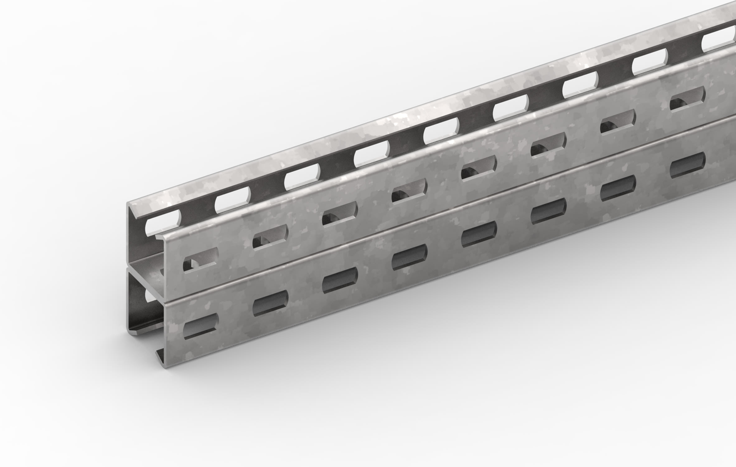 FEMI-CZ - PROFILATO 2X UR2  FORATO 50X100-3.0 6M Z
