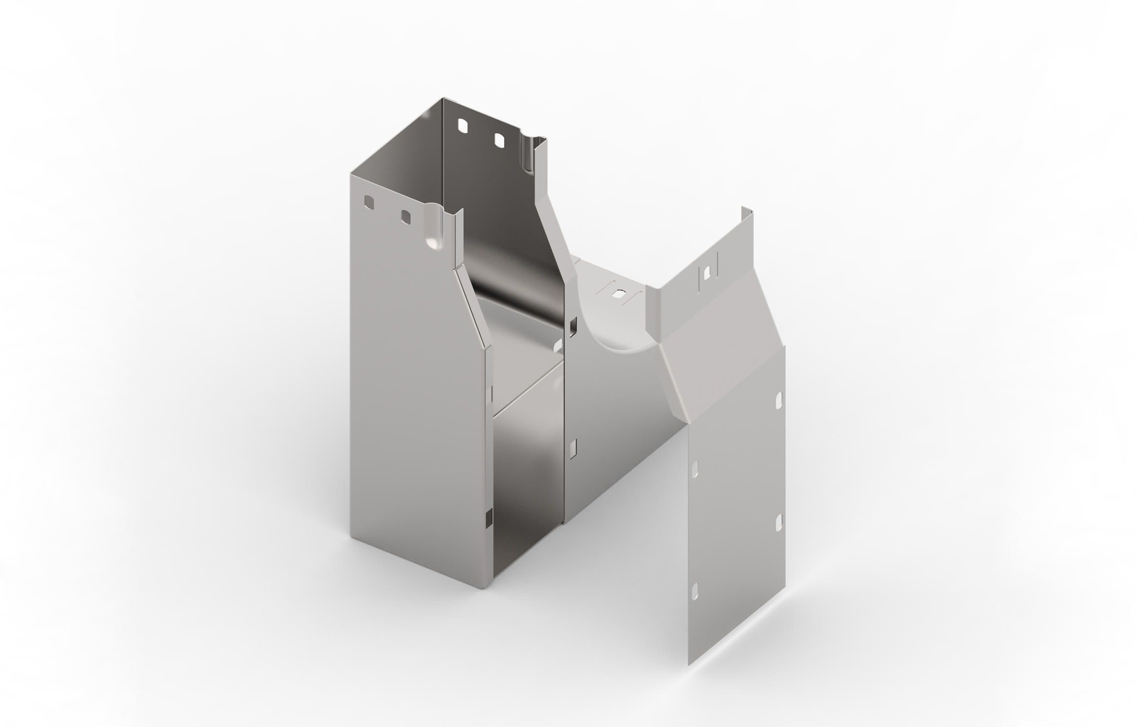 FEMI-CZ - CURVA SGHEMBA 90 DX ALTO  300X75-R=100 I
