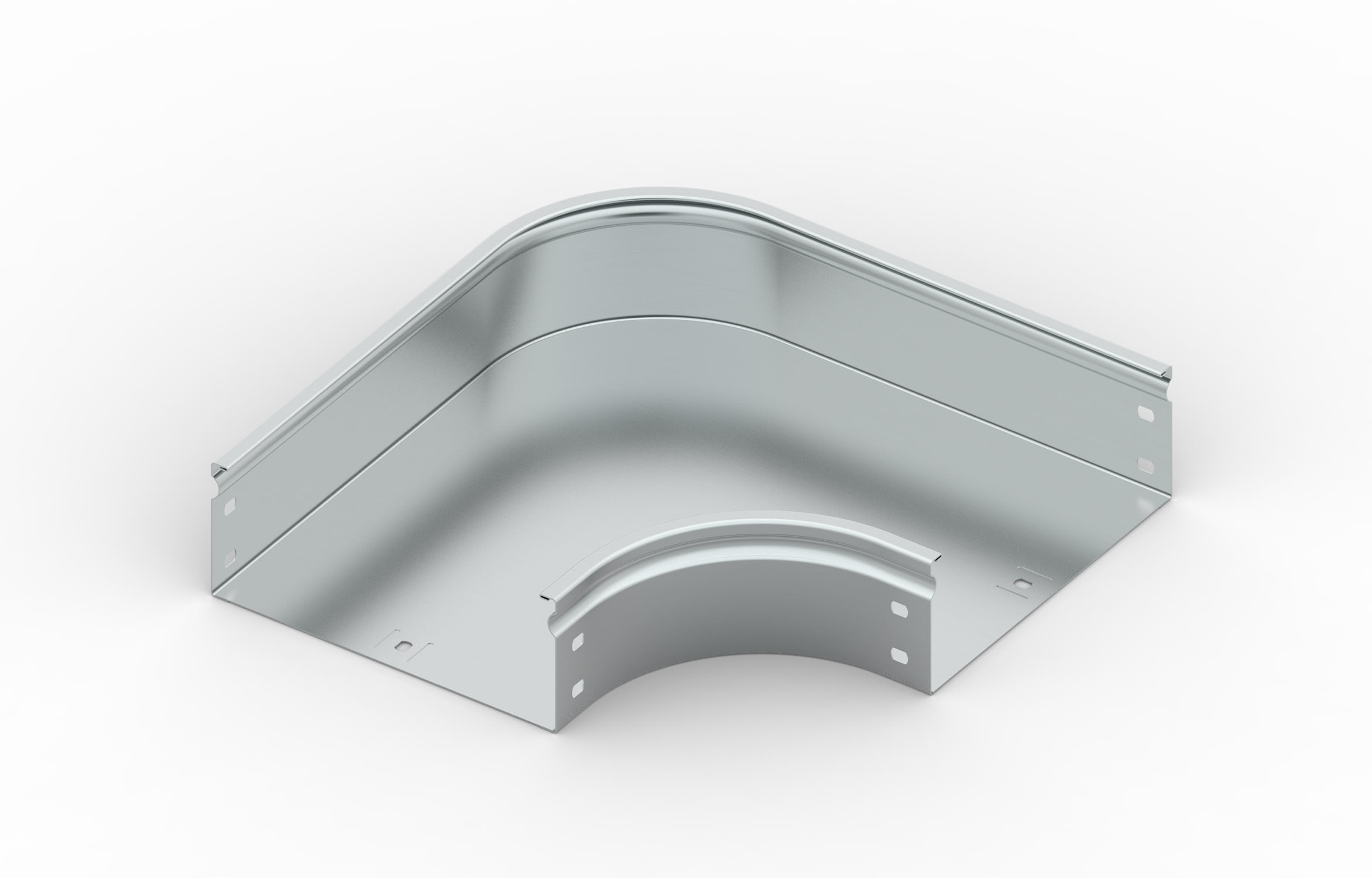 FEMI-CZ - CURVA 90 ORIZZONTALE      200X50-R=100 S