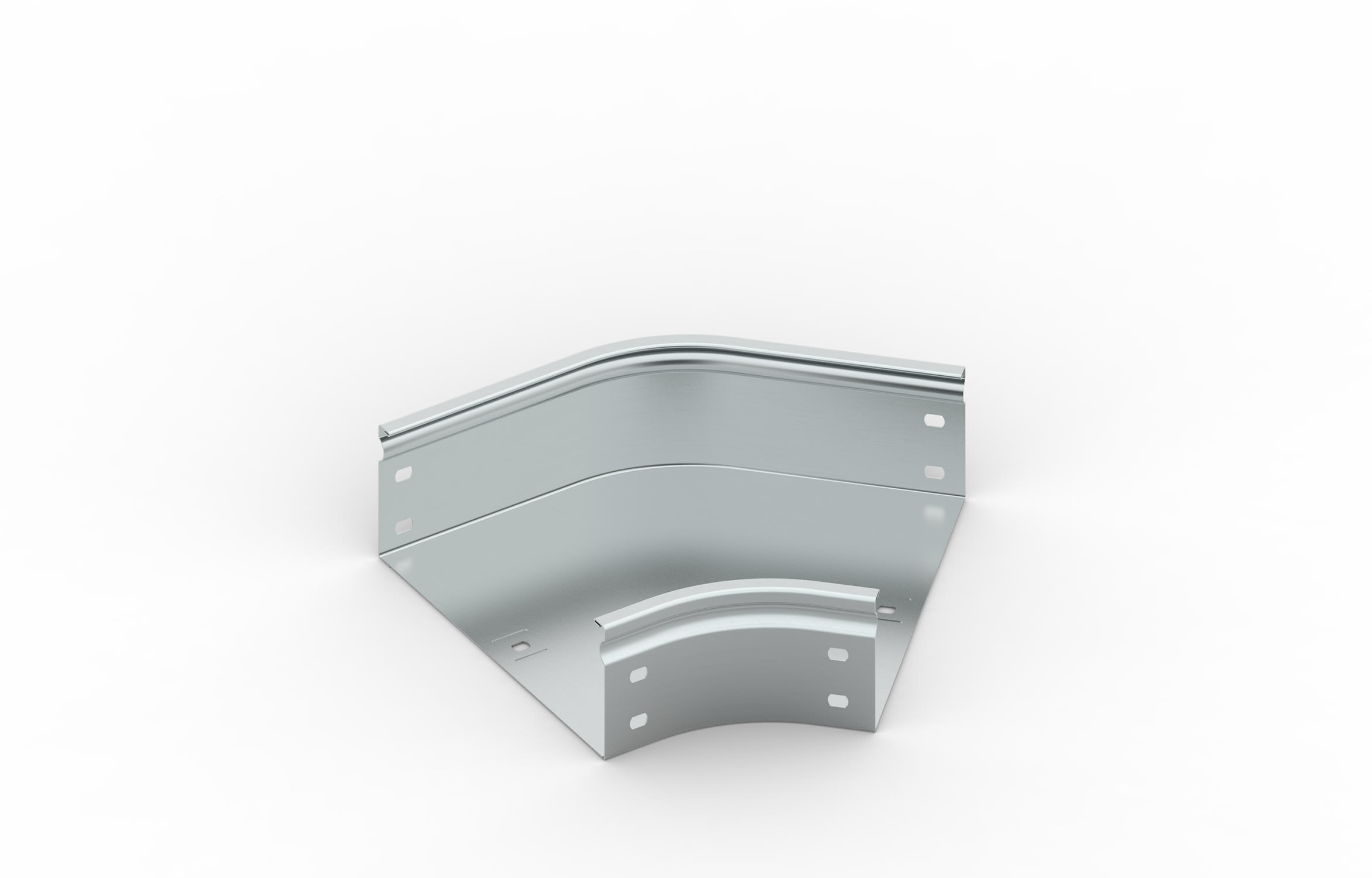 FEMI-CZ - CURVA 45 ORIZZONTALE      400X75-R=100 S