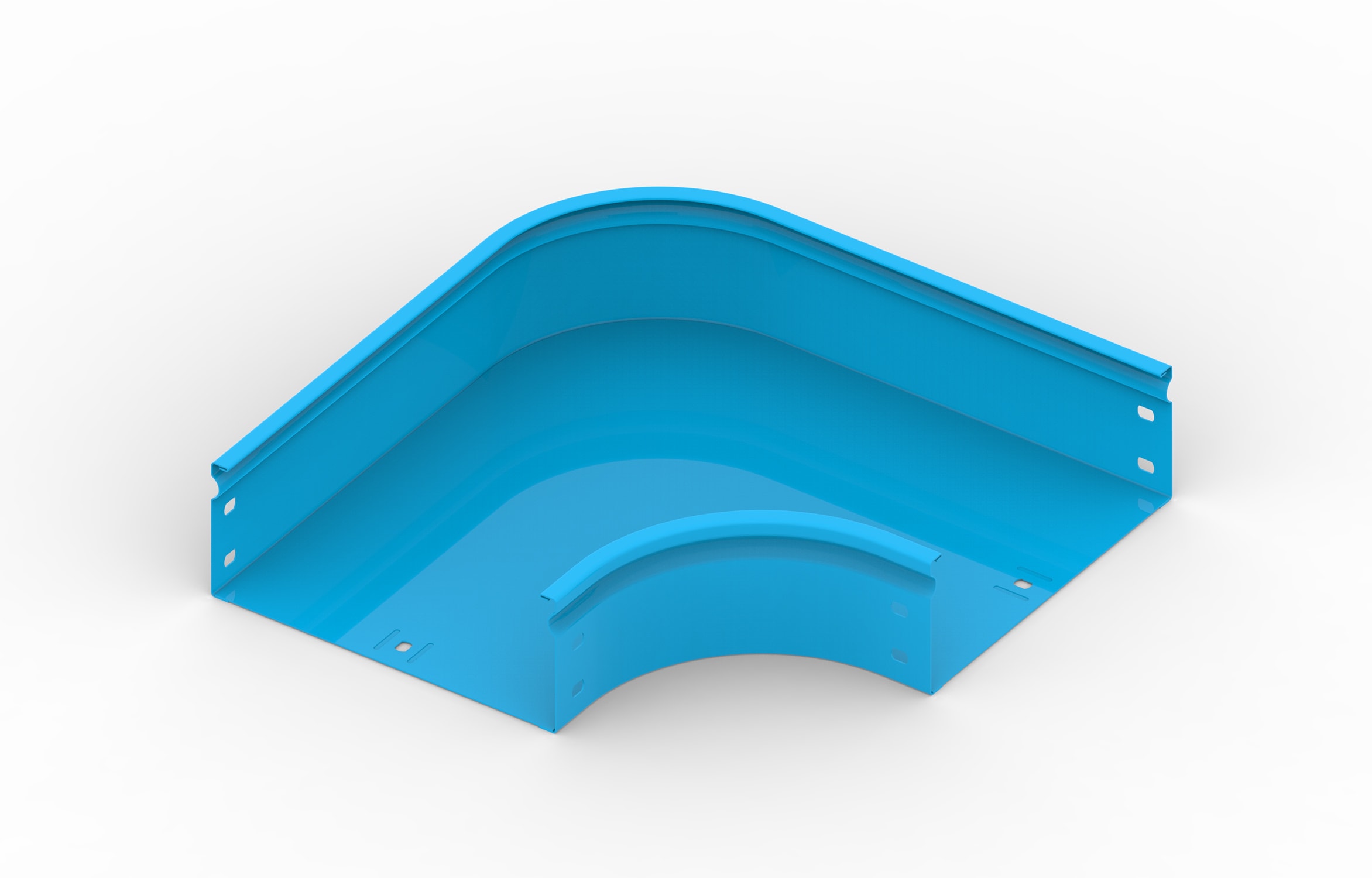 FEMI-CZ - CURVA 90 ORIZZONTALE      400X50-R=100 V