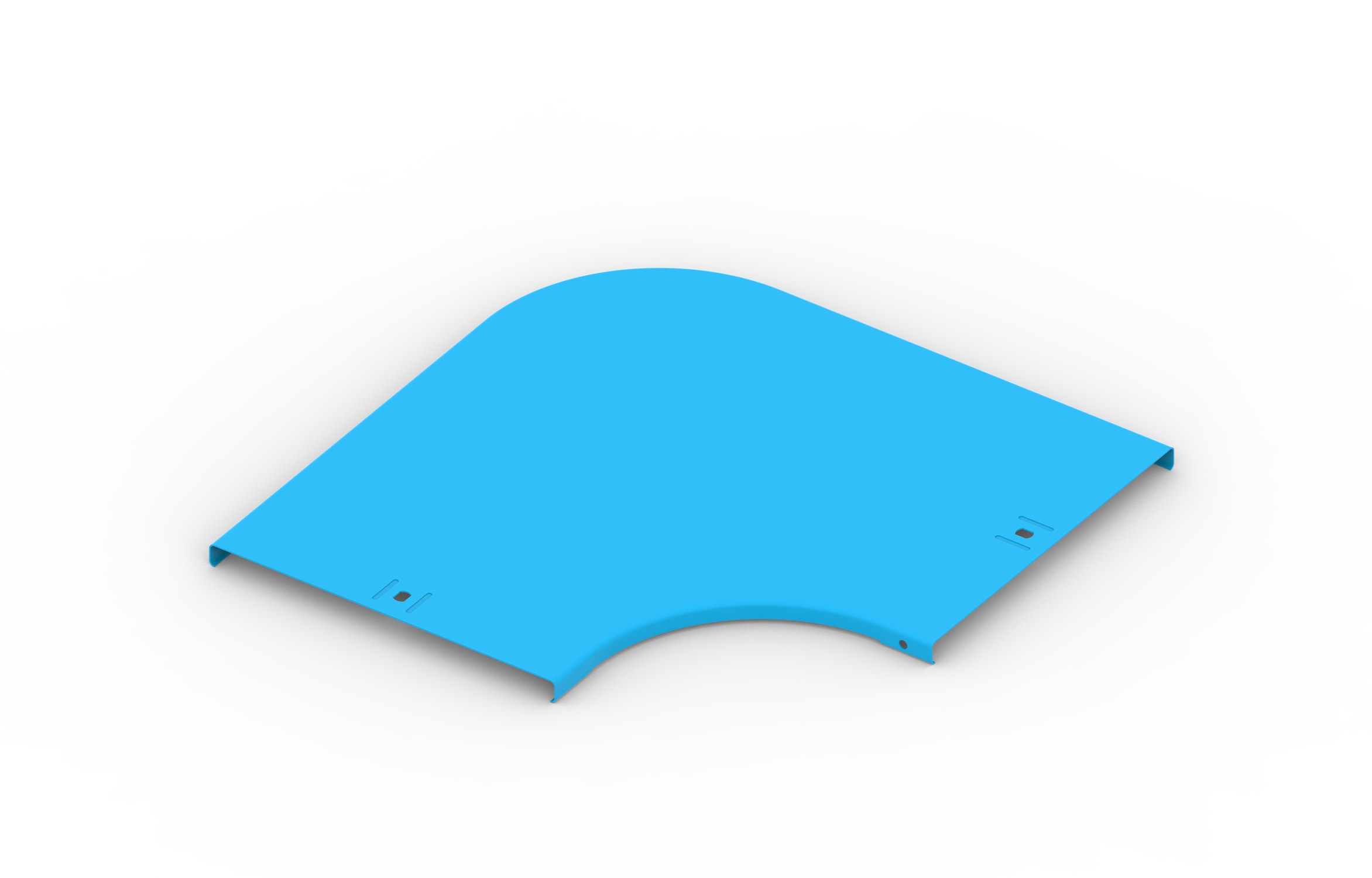 FEMI-CZ - COPERCHIO CURVA 90 ORIZZ.    300-R=100 V