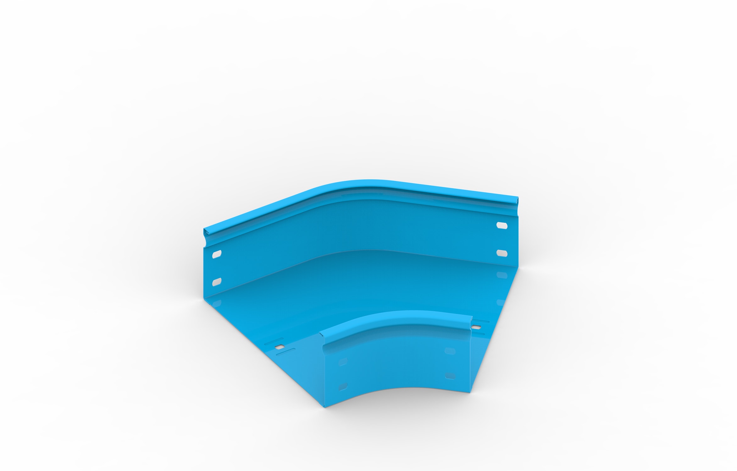 FEMI-CZ - CURVA 45 ORIZZONTALE      600X75-R=100 V