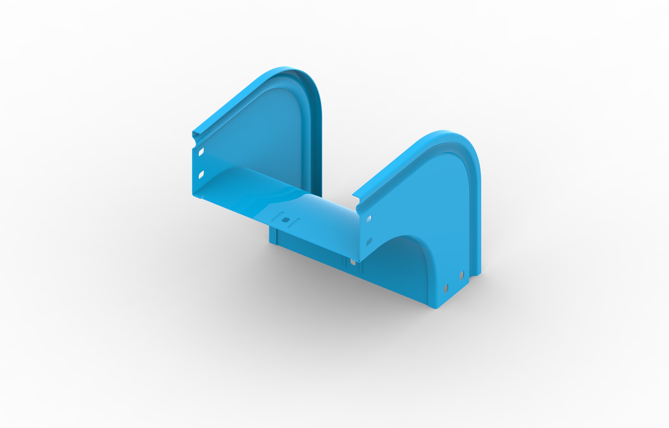FEMI-CZ - CURVA 90 VERSO BASSO      600X75-R=100 V