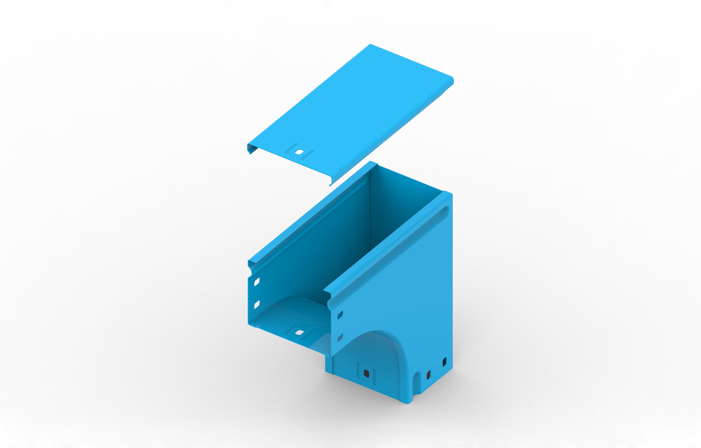 FEMI-CZ - CURVA 90 BAS. VAR. PIANO  500X50-R=100 V