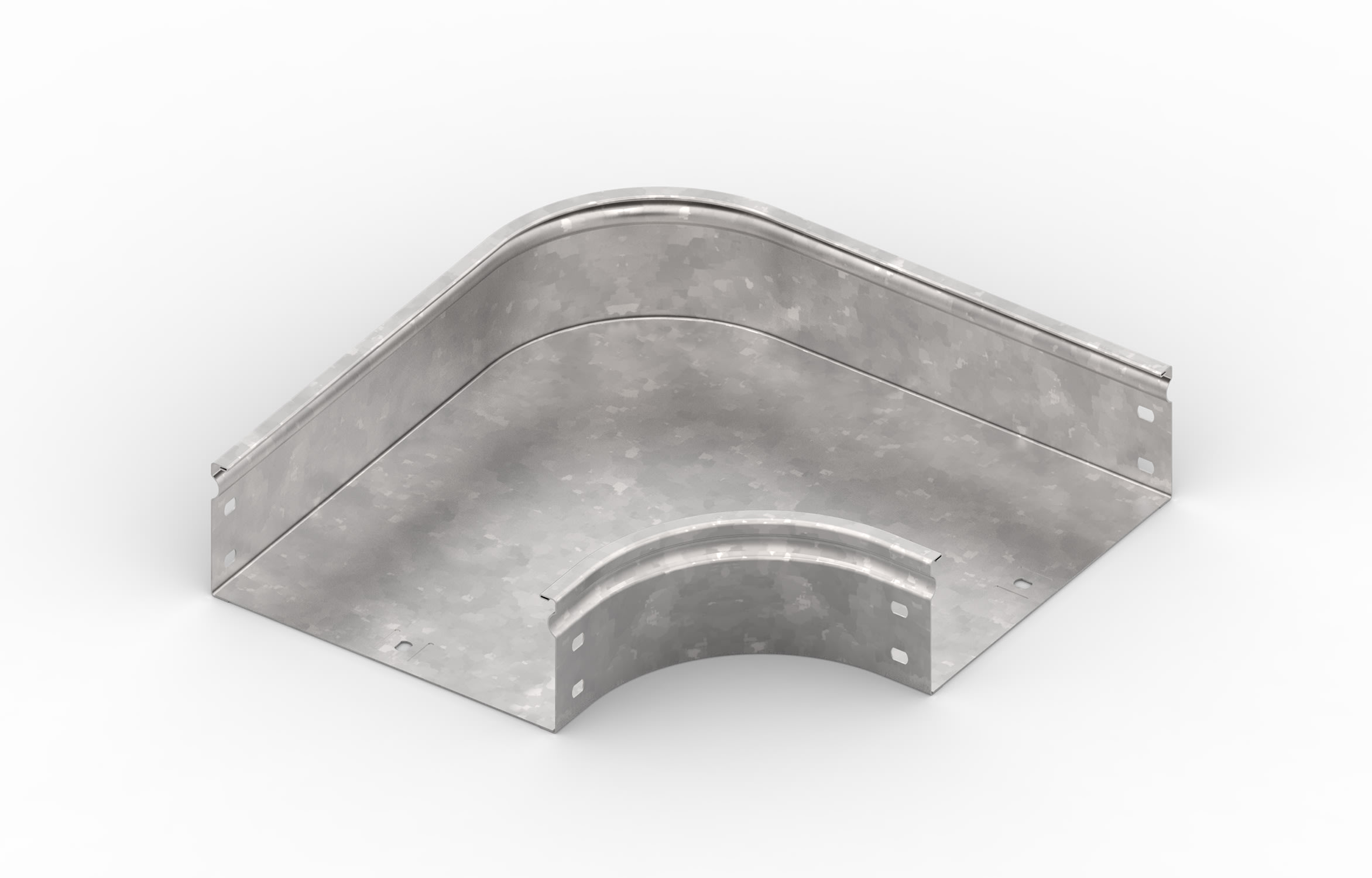 FEMI-CZ - CURVA 90 ORIZZONTALE     400X100-R=100 Z