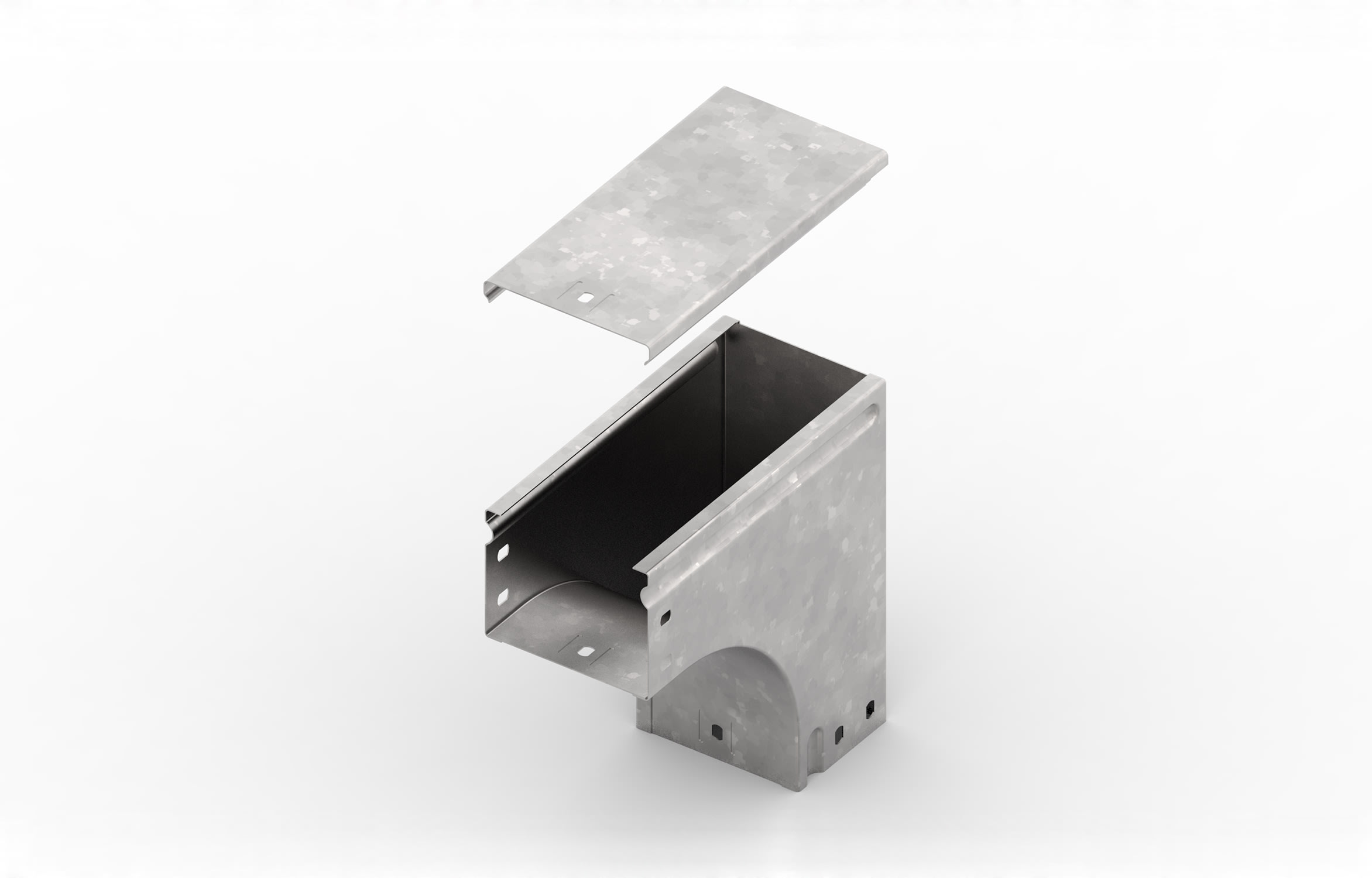 FEMI-CZ - CURVA 90 BAS. VAR. PIANO  500X75-R=100 Z