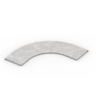 FEMI-CZ - COPERCHIO CURVA 90 PIANA 400X15-R600 Z