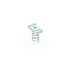 FEMI-CZ - DADO+MOLLA PER UR1 M6 Z.ELETTR. 100PZ E