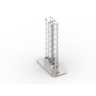 FEMI-CZ - SUPPORTO 25 UR1(X2) A PAVIMENTO 40X80 J