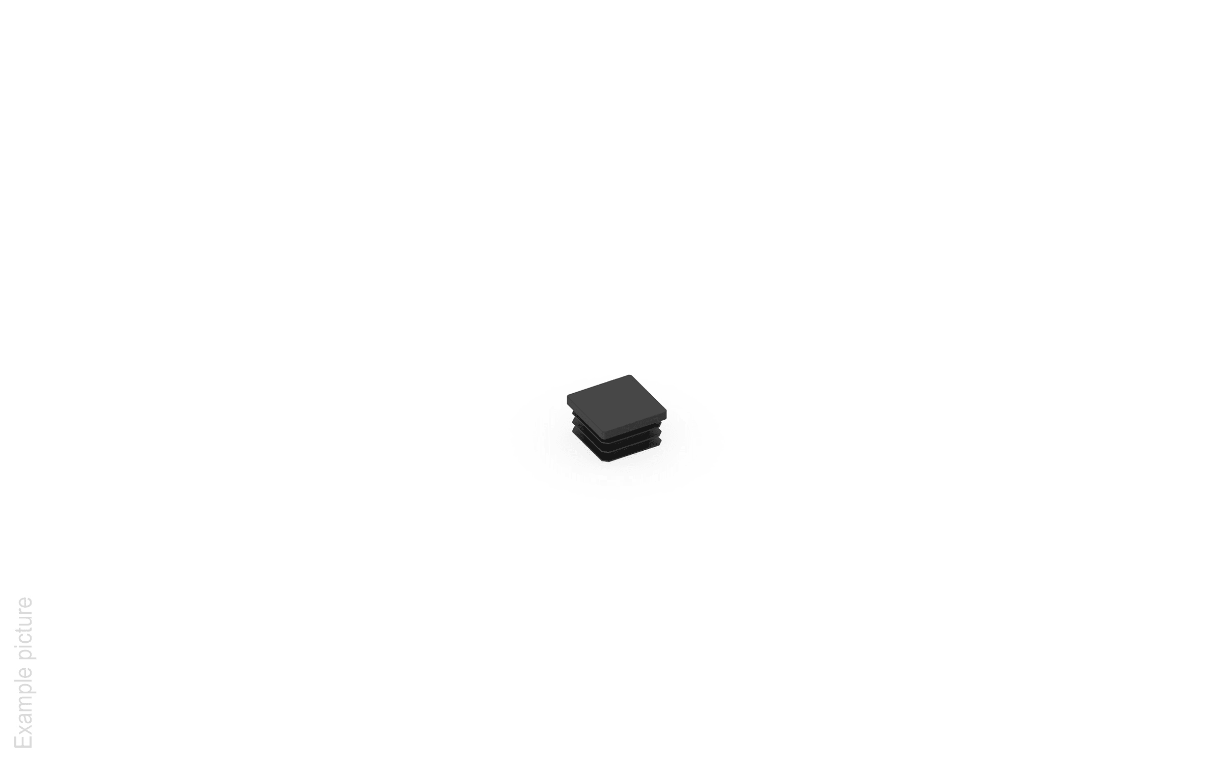 FEMI-CZ - TAPPO PER PROFILO UR1 40X20 P