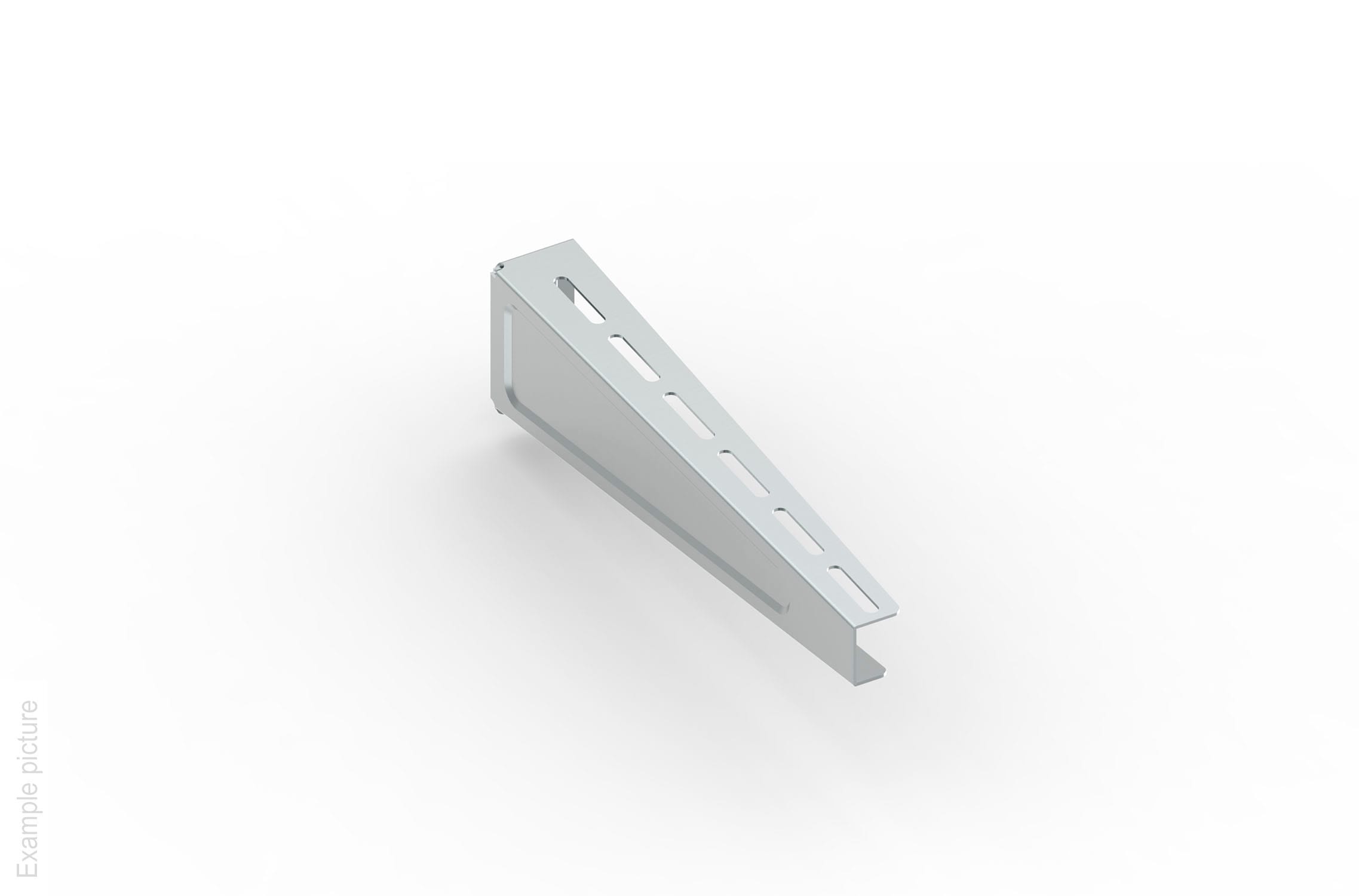 FEMI-CZ - MENSOLA 52S STAMPATA 600(+10)X115X40 S