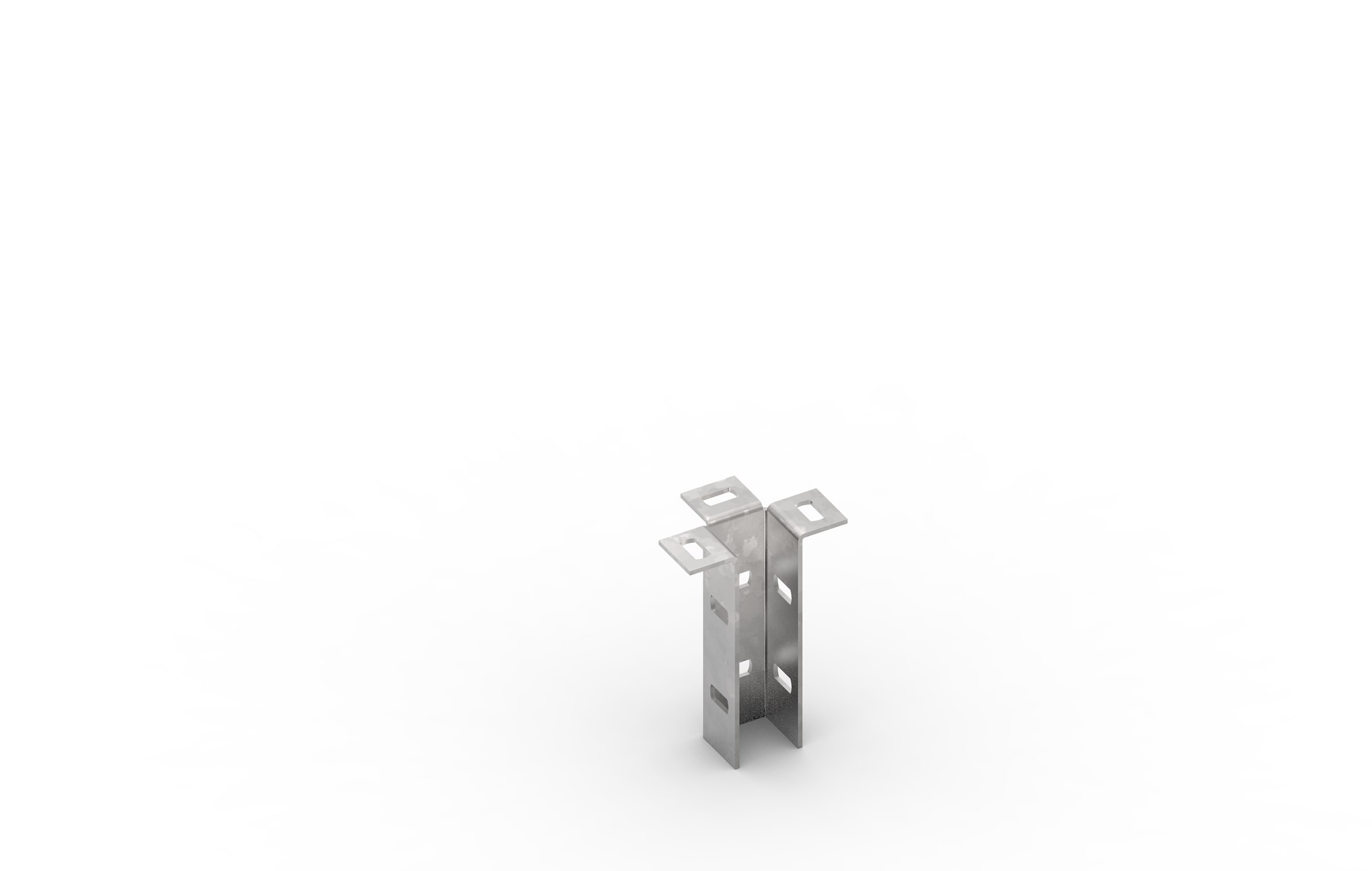FEMI-CZ - SUPPORTO 13-U 7/42 PIEGATO   25X25-2.0 Z