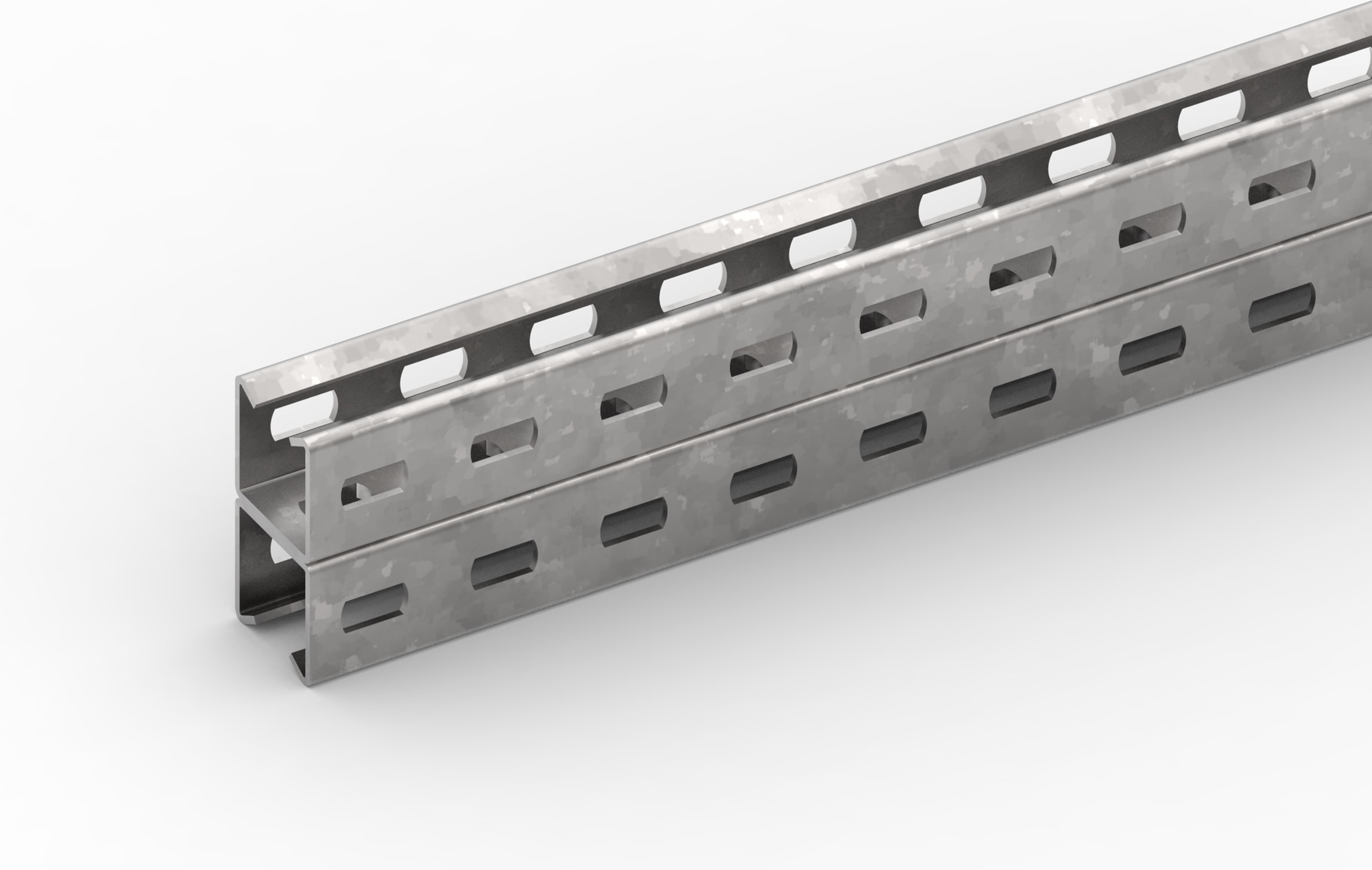 FEMI-CZ - PROFILATO 2X UR2  FORATO 50X100-3.0 6M Z