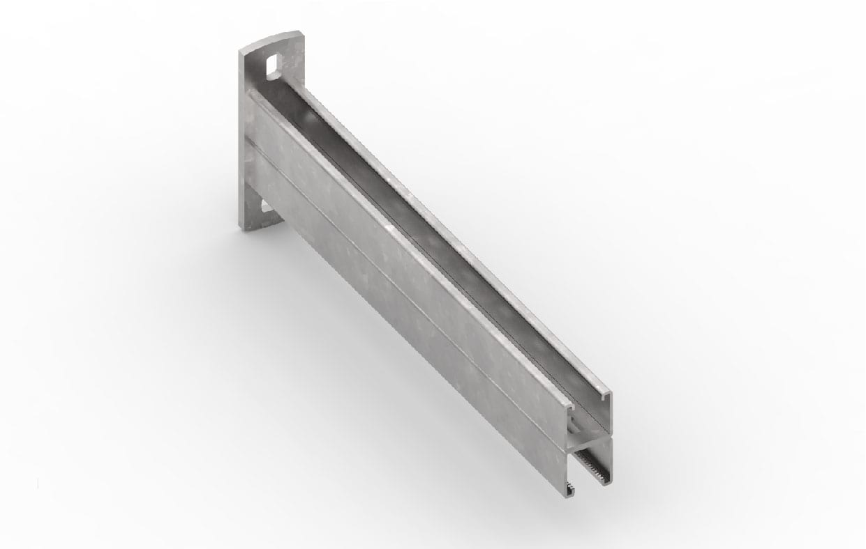 FEMI-CZ - MENSOLA 60 UR1 DOPPIA 800(+50)X160 Z