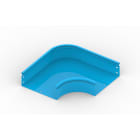 FEMI-CZ - CURVA 90 ORIZZONTALE 200X75-R=100 V