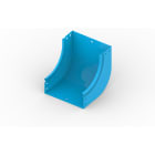 FEMI-CZ - CURVA 90 VERSO ALTO 400X100-R=100 V