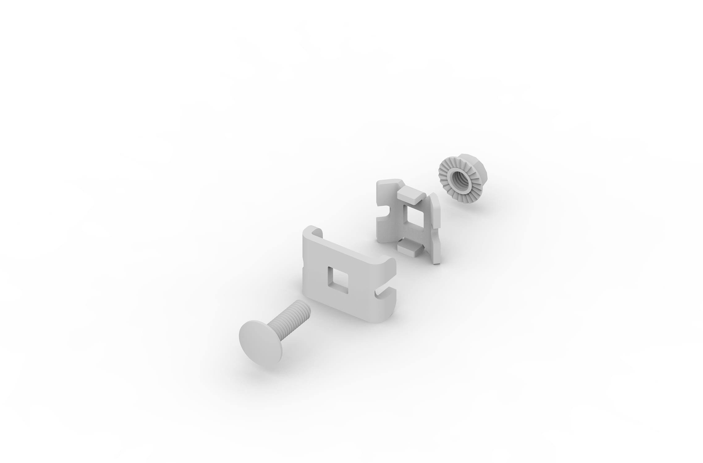 FEMI-CZ - MORSETTO DI GIUNZIONE C/BULLONE M6X20 D