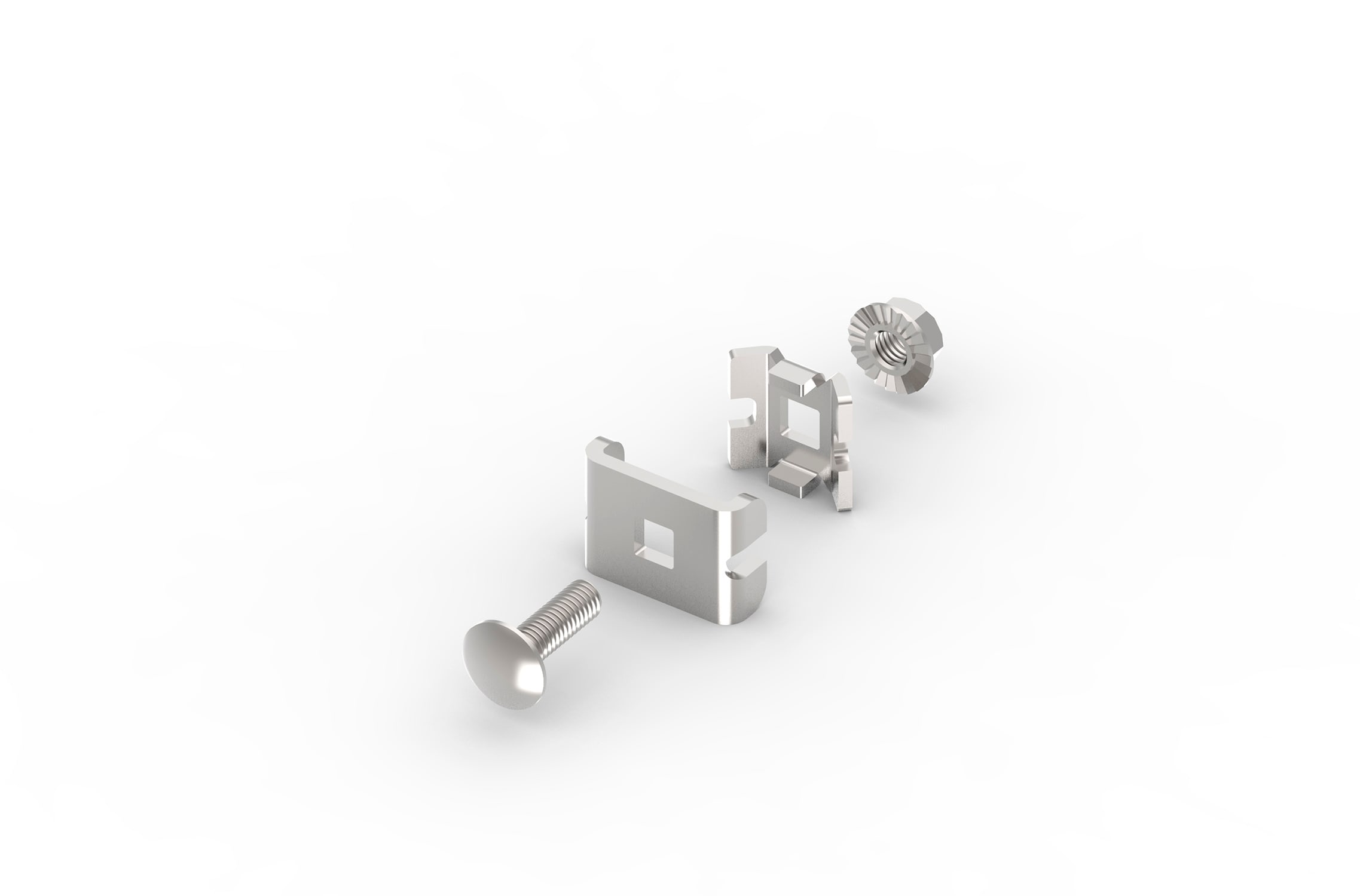 FEMI-CZ - MORSETTO DI GIUNZIONE C/BULLONE M6X20 I