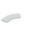 FEMI-CZ - COPERCHIO CURVA 45 PIANA 600X15-R300 S