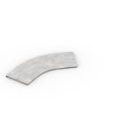 FEMI-CZ - COPERCHIO CURVA 45 PIANA 300X15-R600 Z