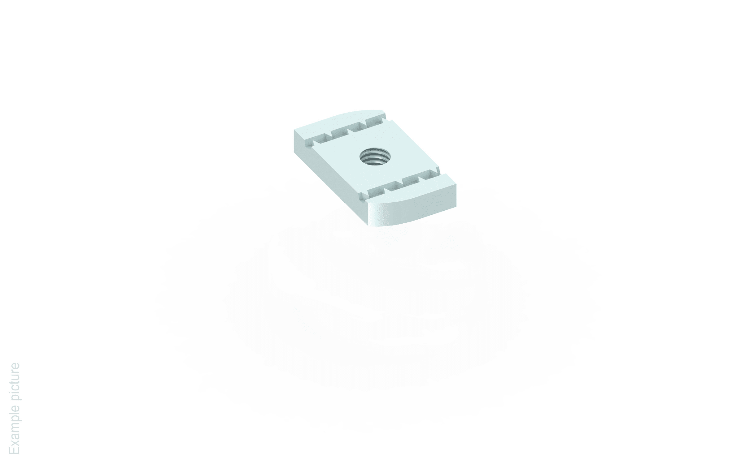 FEMI-CZ - DADO PER UR1 M12 Z.ELETTR. 100PZ E