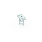 FEMI-CZ - DADO+MOLLA PER UR1 M6 Z.ELETTR. 100PZ E