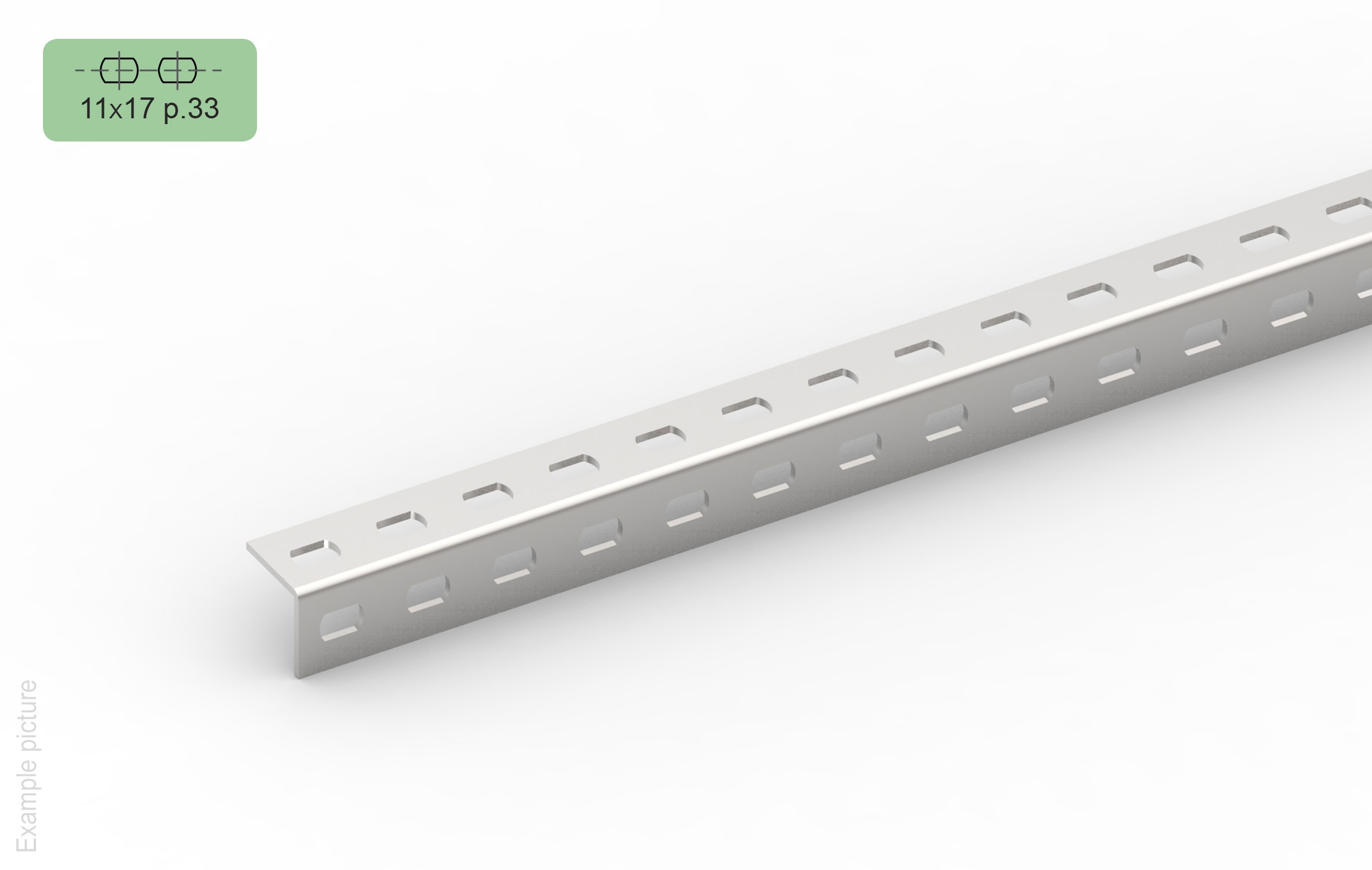 FEMI-CZ - PROFILATO 32-L 11/33 30X30-3.0 3M I