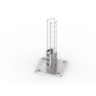 FEMI-CZ - SUPPORTO 26 UR1 INCL.45 SALDATO 40X40 Z