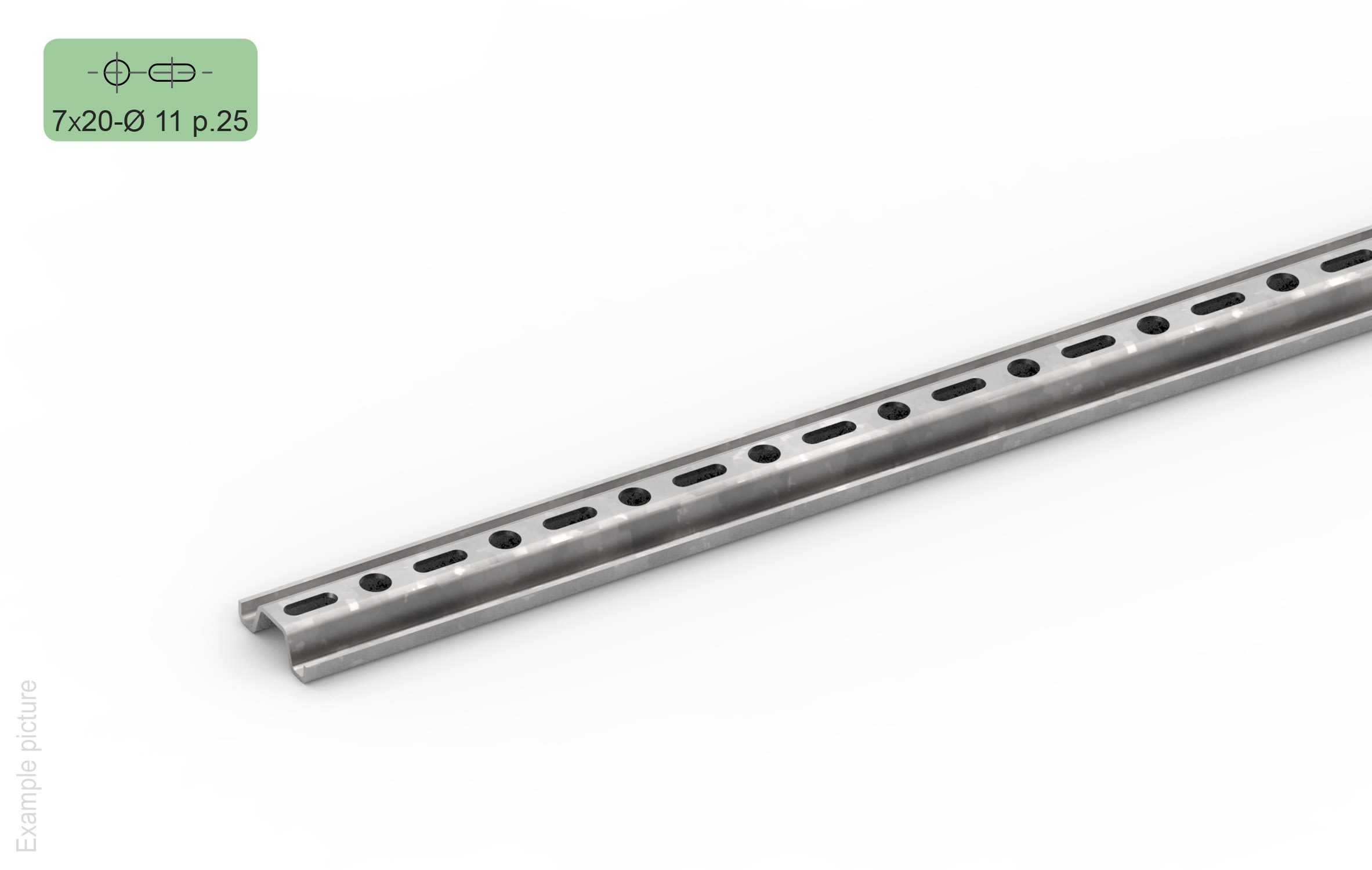 FEMI-CZ - PROFILATO OMEGA           45X15-2.0 3M Z