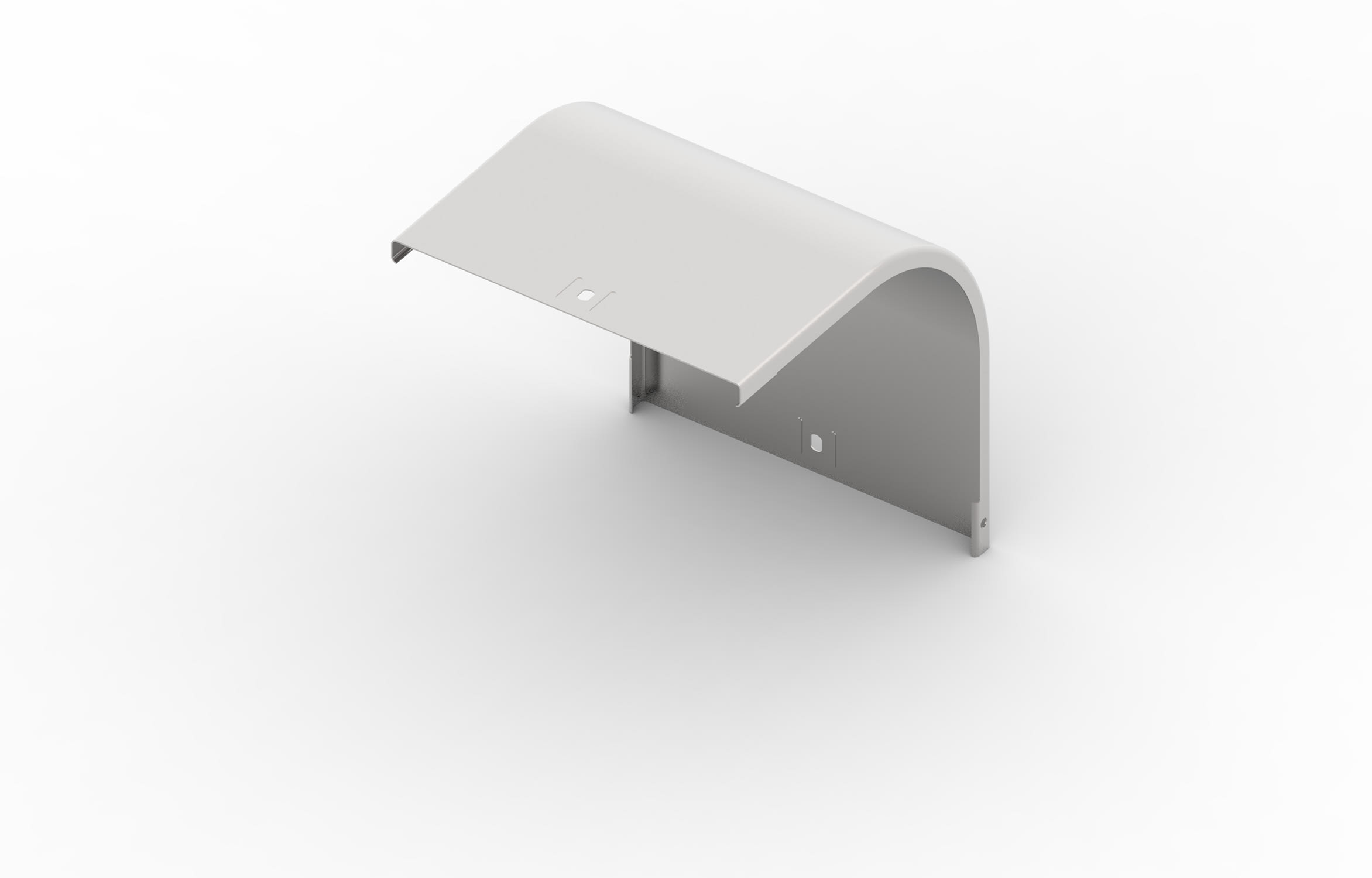 FEMI-CZ - COPERC. CURVA 90 BASSO 400(50)-R=100 I