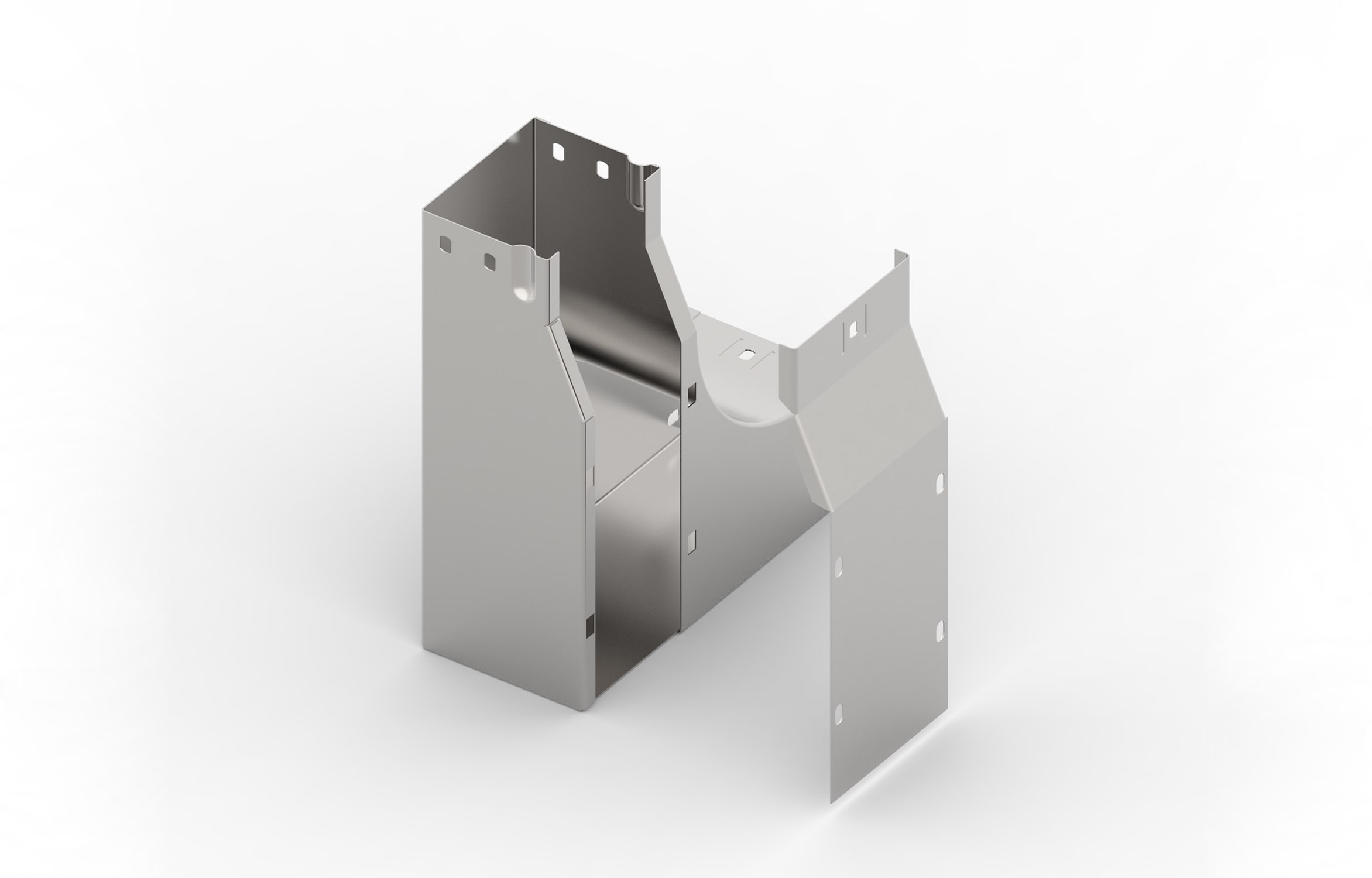 FEMI-CZ - CURVA SGHEMBA 90 DX ALTO 400X75-R=100 I