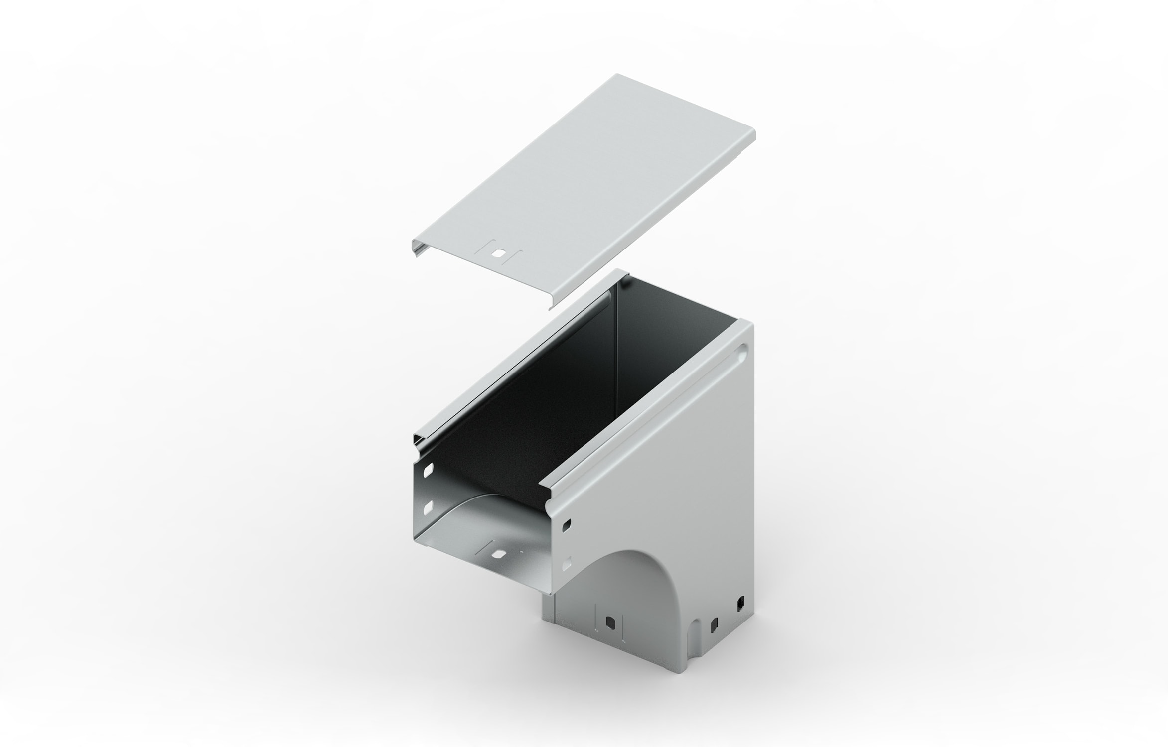 FEMI-CZ - CURVA 90 BAS. VAR. PIANO 100X50-R=100 S