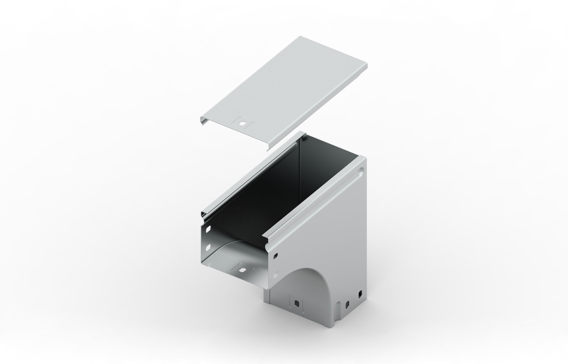 FEMI-CZ - CURVA 90 BAS. VAR. PIANO 500X75-R=100 S