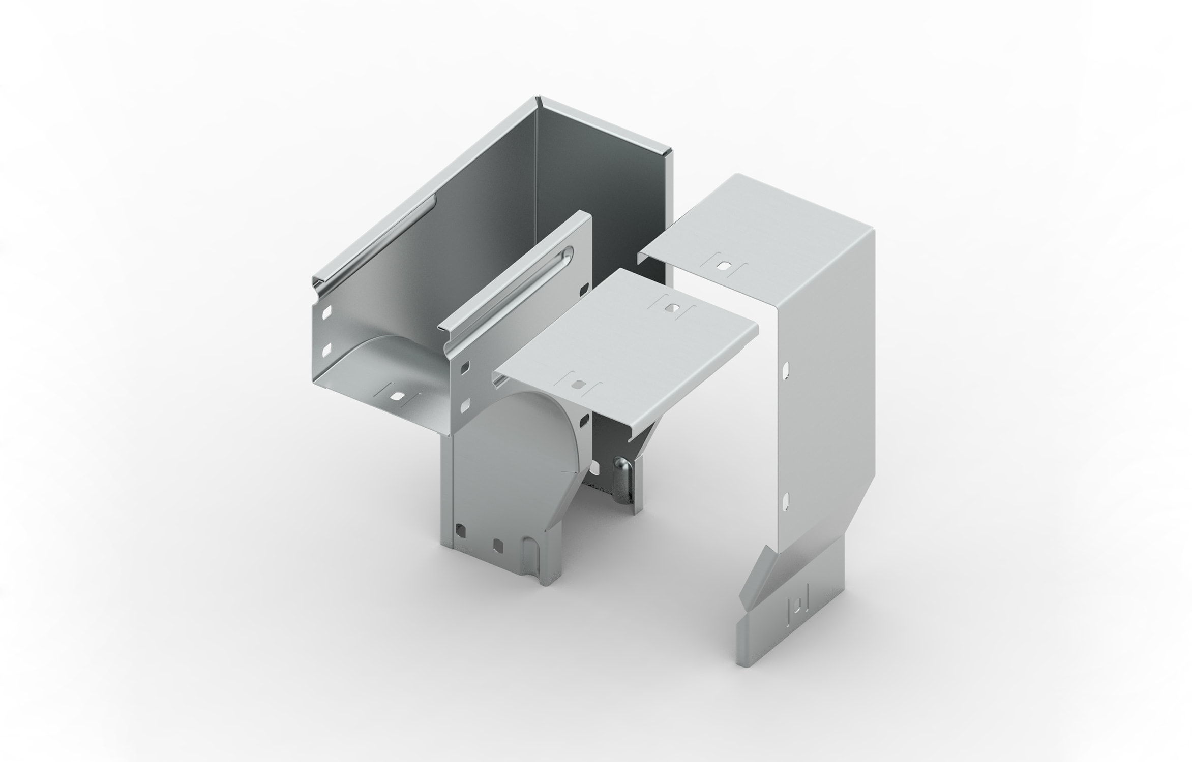 FEMI-CZ - CURVA SGHEMBA 90 SX BAS. 600X50-R=100 S