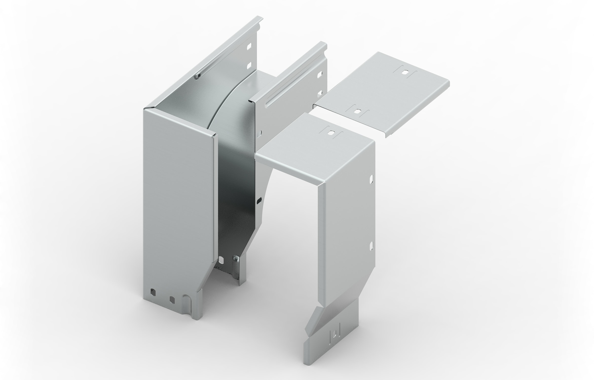 FEMI-CZ - CURVA SGHEMBA 90 DX BAS.  400X50-R=100 S
