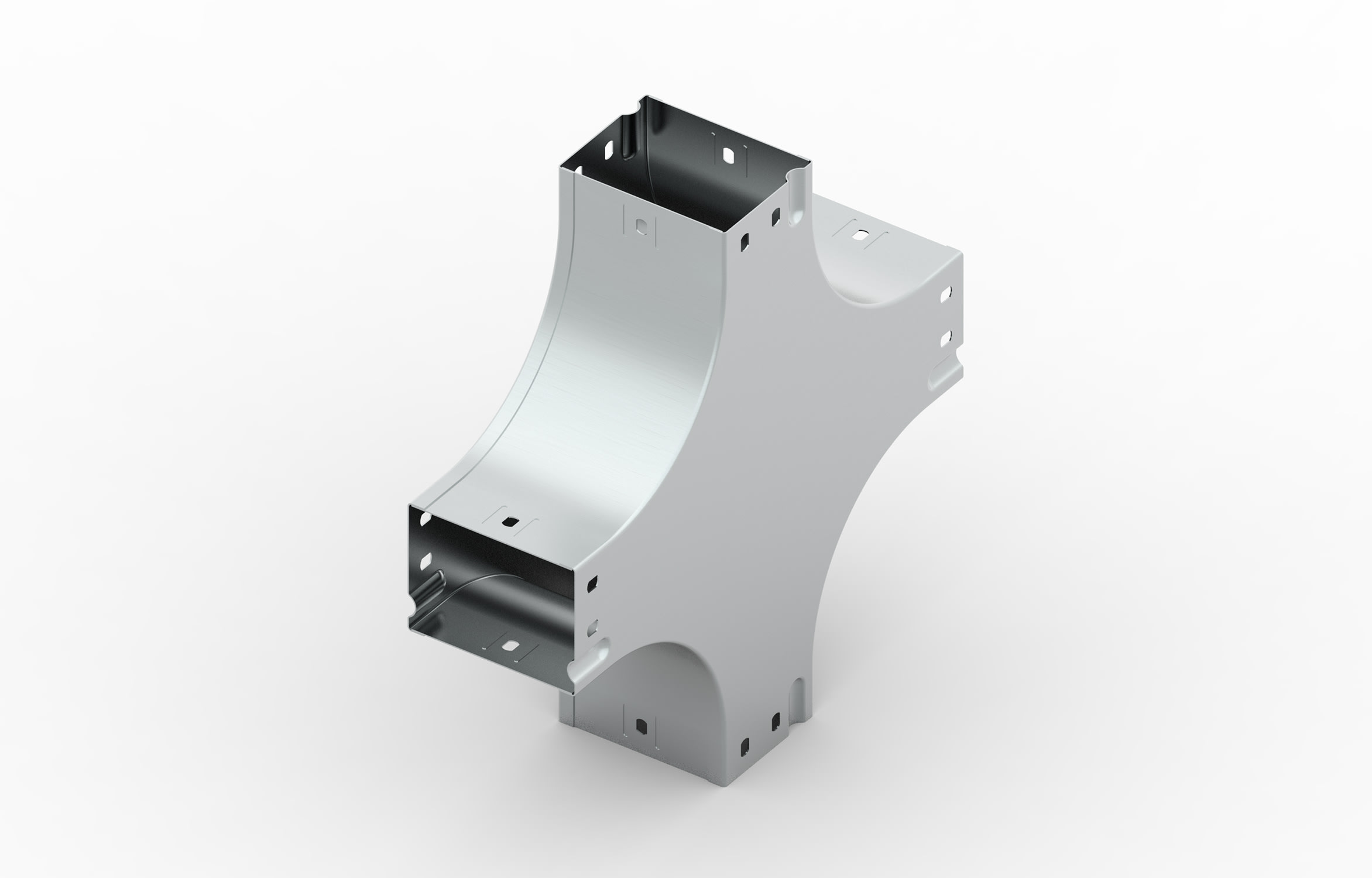 FEMI-CZ - DERIVAZIONE X VERTICALE  500X100-R=100 S