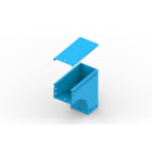 FEMI-CZ - CURVA 90 BAS. VAR. PIANO 100X50-R=100 V